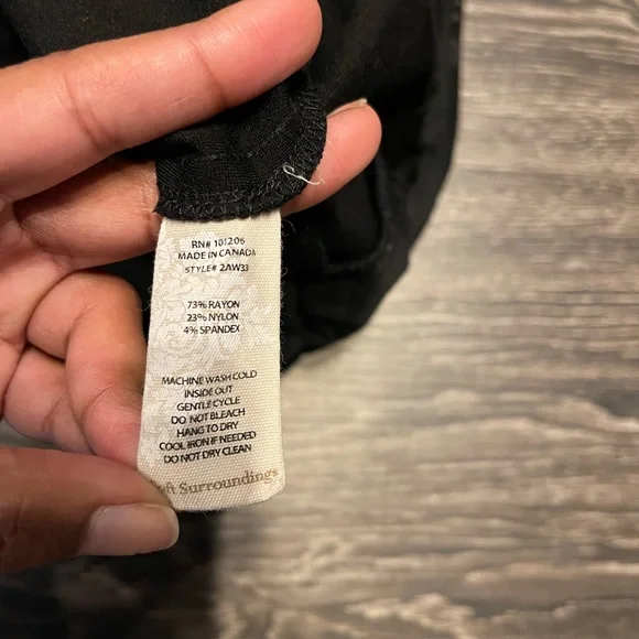 Soft Surroundings Black Leggings - Picture 5 of 7